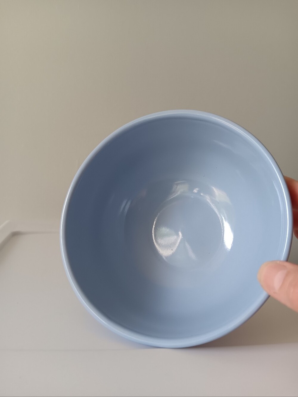Nantucket Ceramic Round Bowl Cereal Soup Ice Cream 5.5" Light Blue Classic Dish - Picture 3 of 12